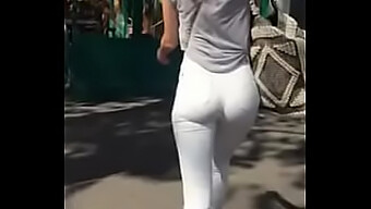 Voyeuristic Enjoyment Of A Woman'S Rear End In Public