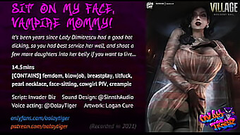 Dimitrescu'S Vampire Mommy Sits On My Face In Erotic Audio